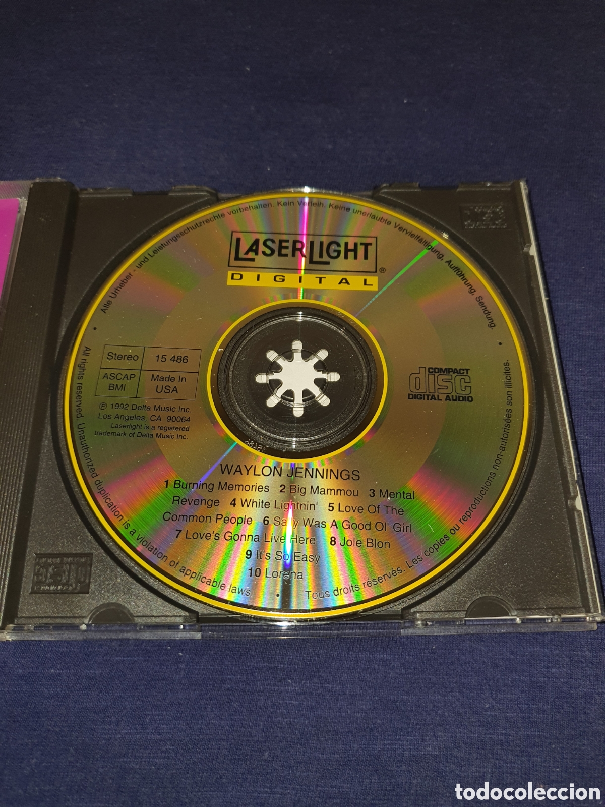 CDs de m&uacute;sica: Waylon Jennings White Lightning - Foto 2