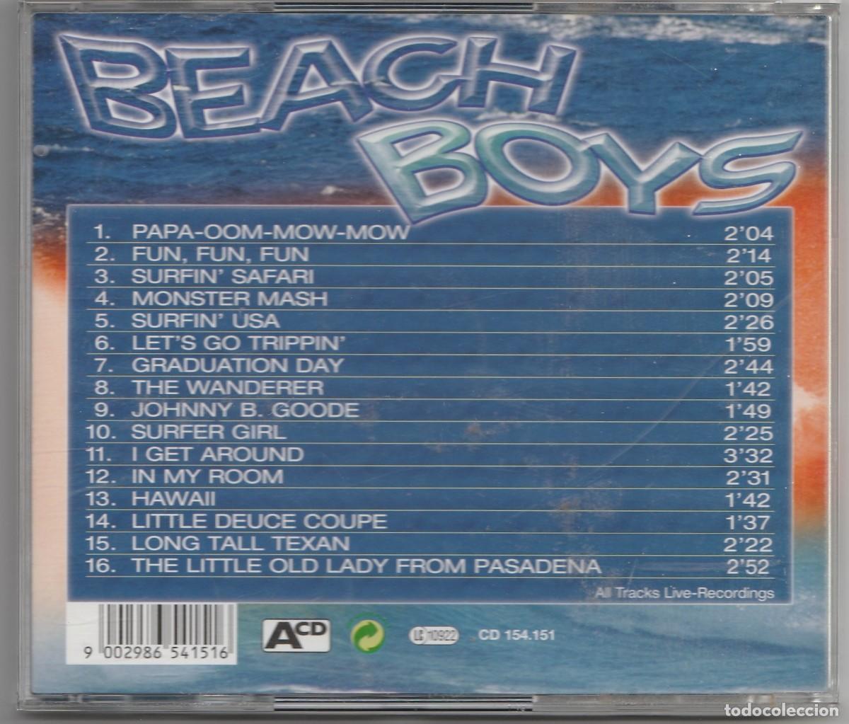 CDs de m&uacute;sica: CD BEACH BOYS - LIVE HITS COLLECTION - Foto 2