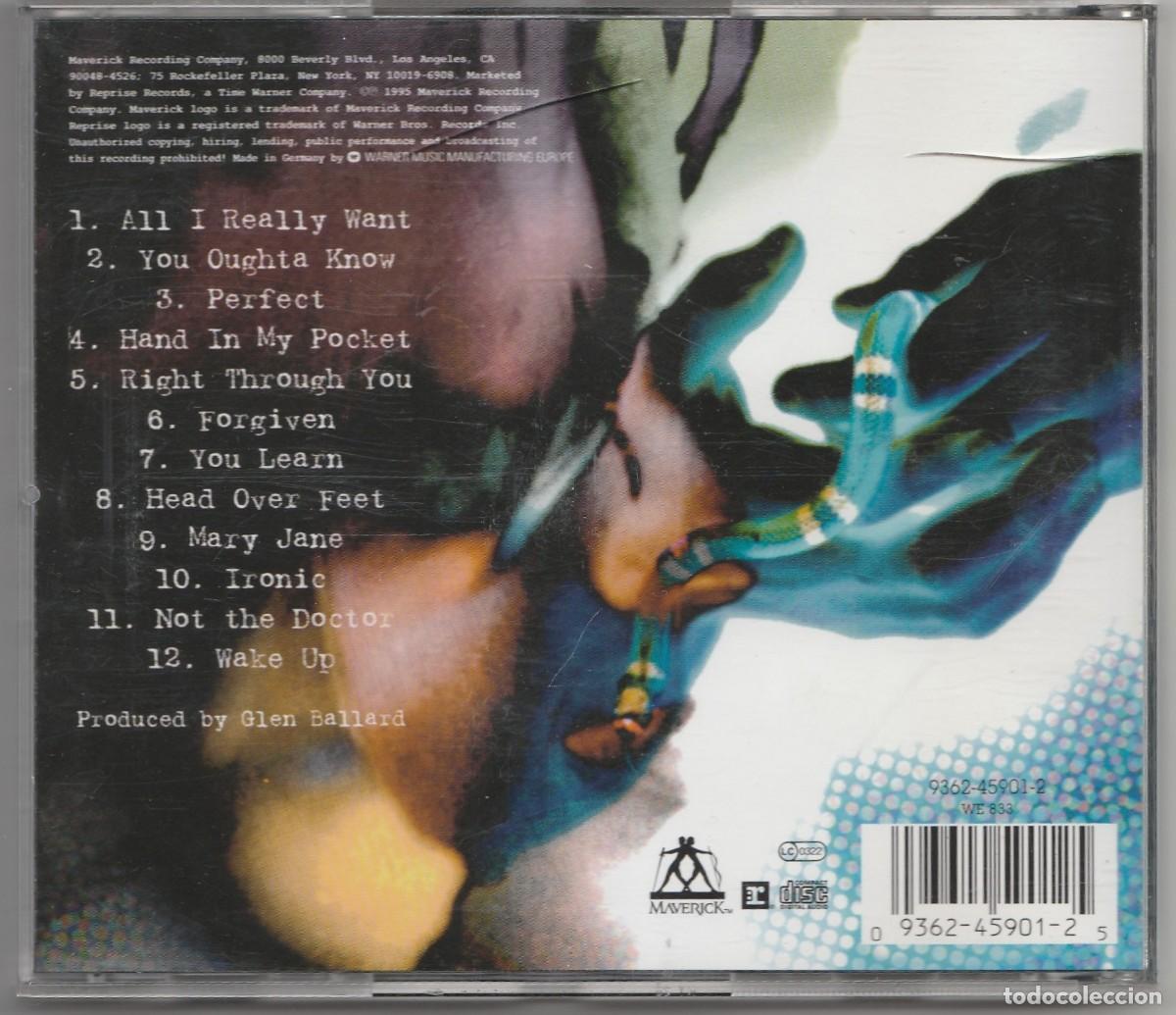 CDs de m&uacute;sica: CD ALANIS MORISSETTE - JAGGED LITTLE PILL - Foto 2
