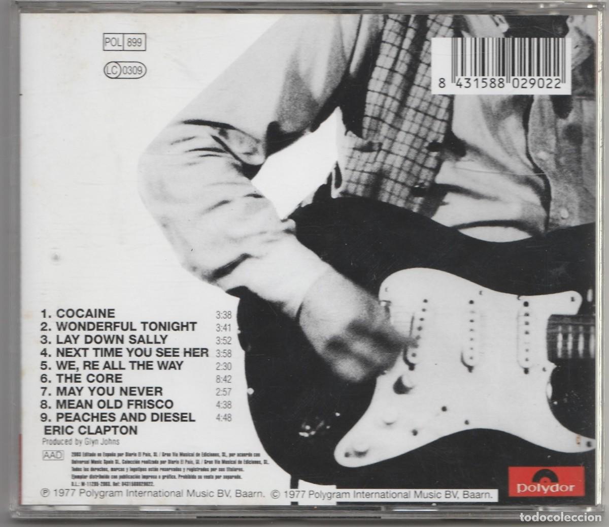 CDs de m&uacute;sica: CD ERIC CLAPTON - SLOWHAND - Foto 2