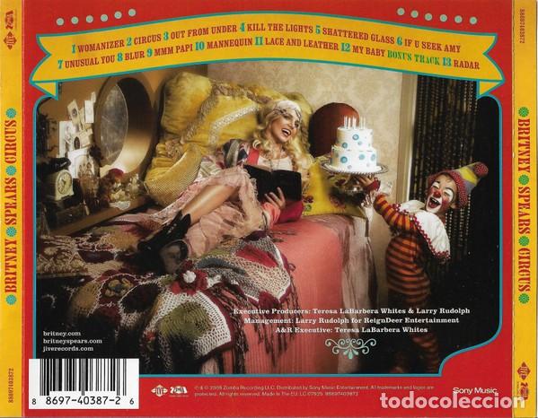CDs de m&uacute;sica: Britney Spears &lrm;&ndash; Circus - CD - Foto 2