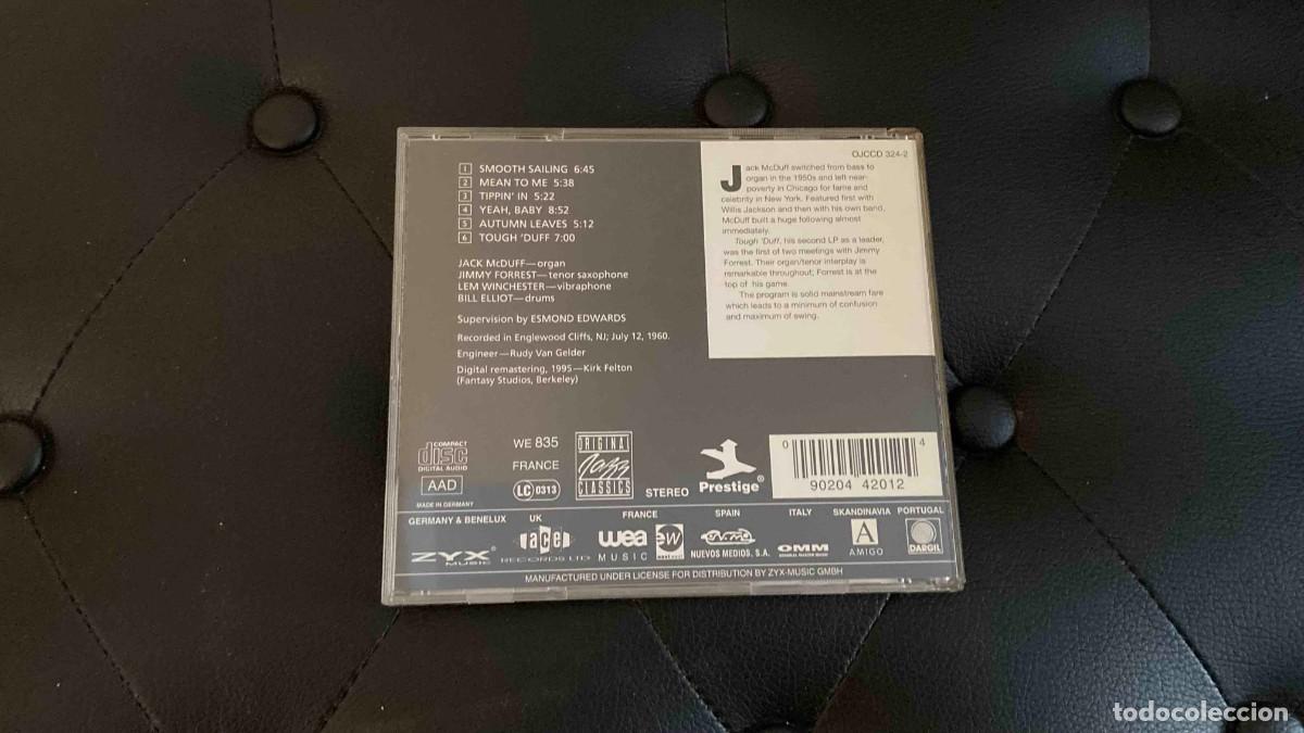 CDs de m&uacute;sica: CD. Jack McDuff with Jimmy Forrest. Tough Duff - Foto 2