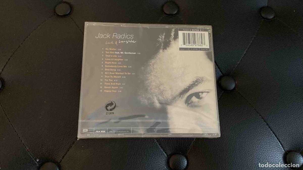 CDs de m&uacute;sica: CD. Jack Radics. Love & Laughter. Precintado - Foto 2