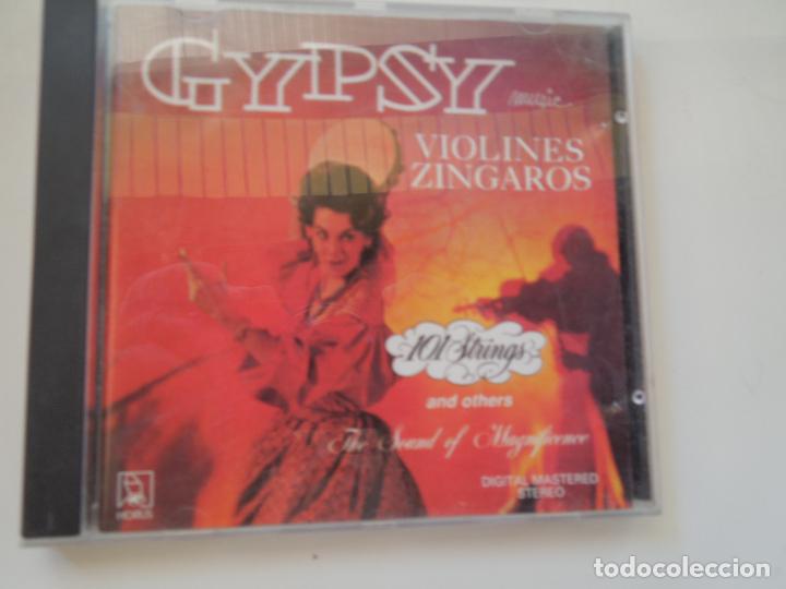 CDs de m&uacute;sica: GYPSY - VIOLINES ZINGAROS - 101 STRING - VIOLINES ZINGAROS - CD - Foto 1
