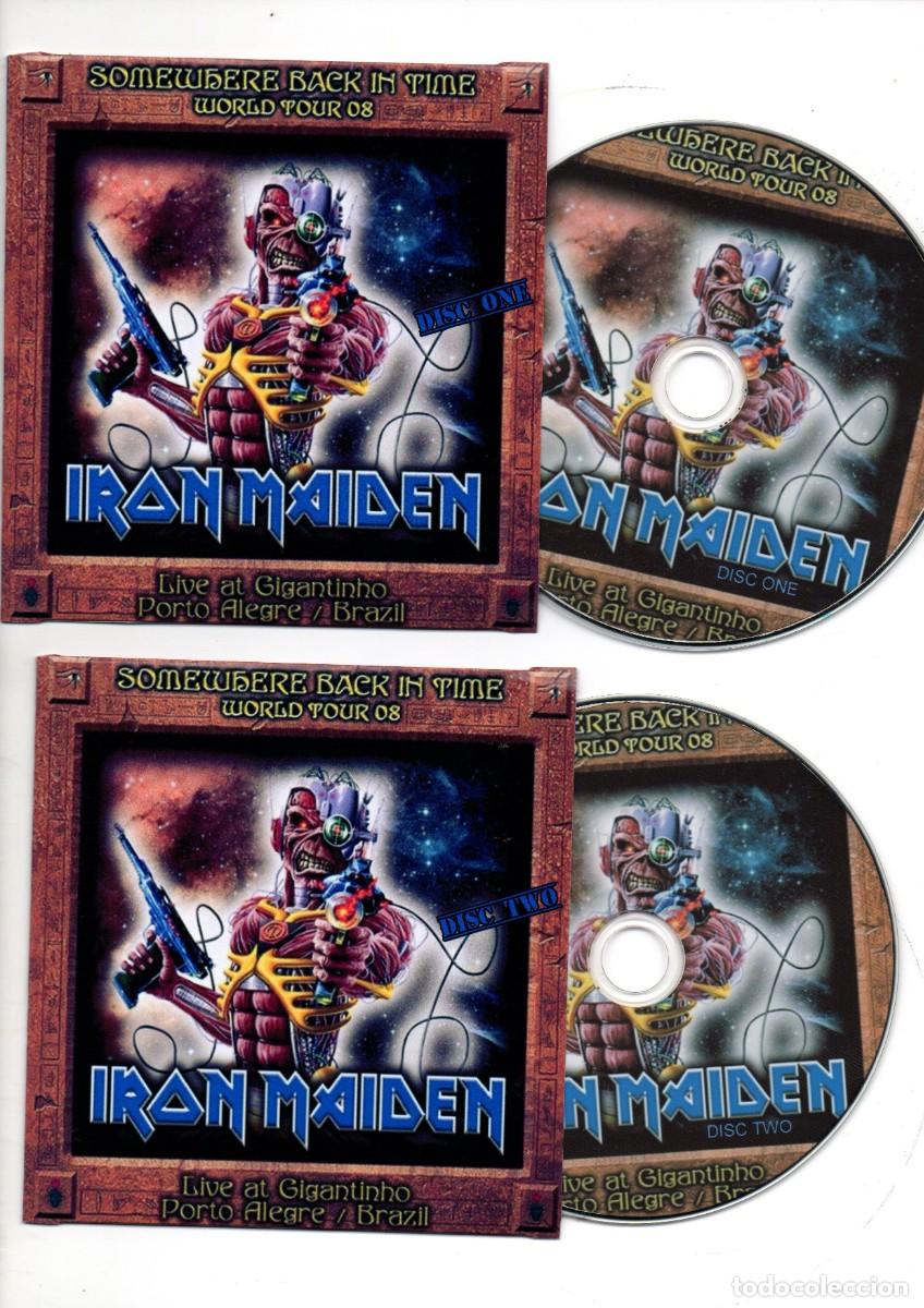 CDs de m&uacute;sica: Iron Maiden double CD - Brazil 08 - Foto 1