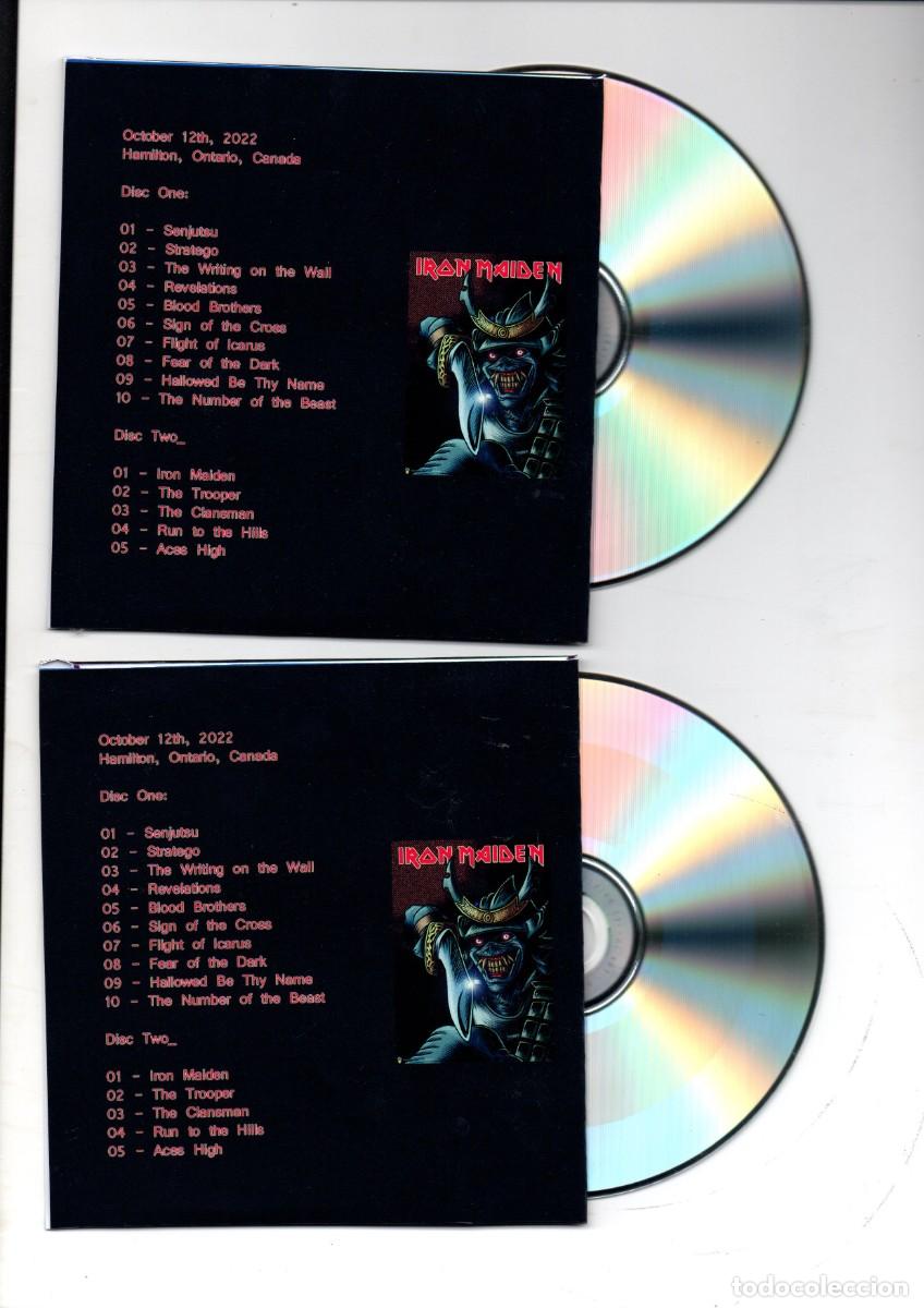 CDs de m&uacute;sica: Iron Maiden Double CD - Canada 22 - Foto 2