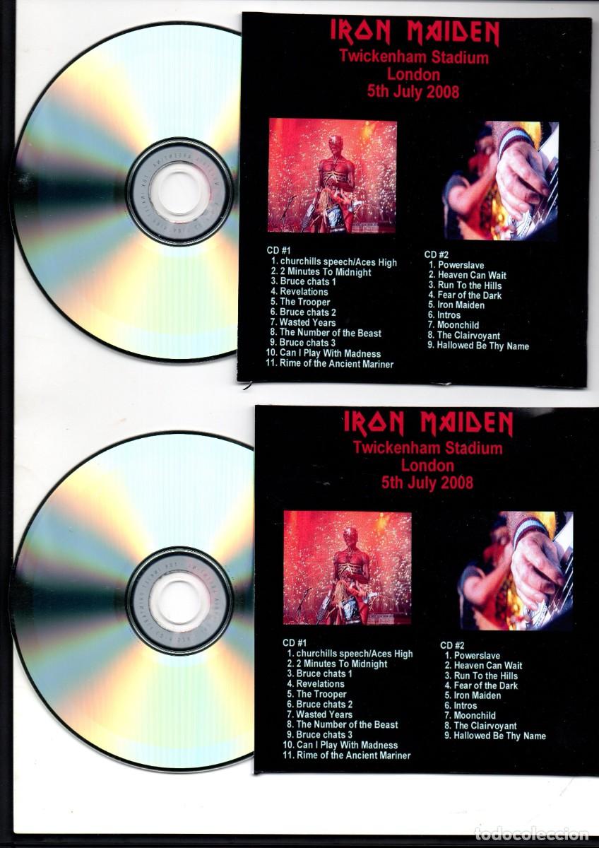 CDs de m&uacute;sica: Iron Maiden Double CD - London 08 - Foto 2