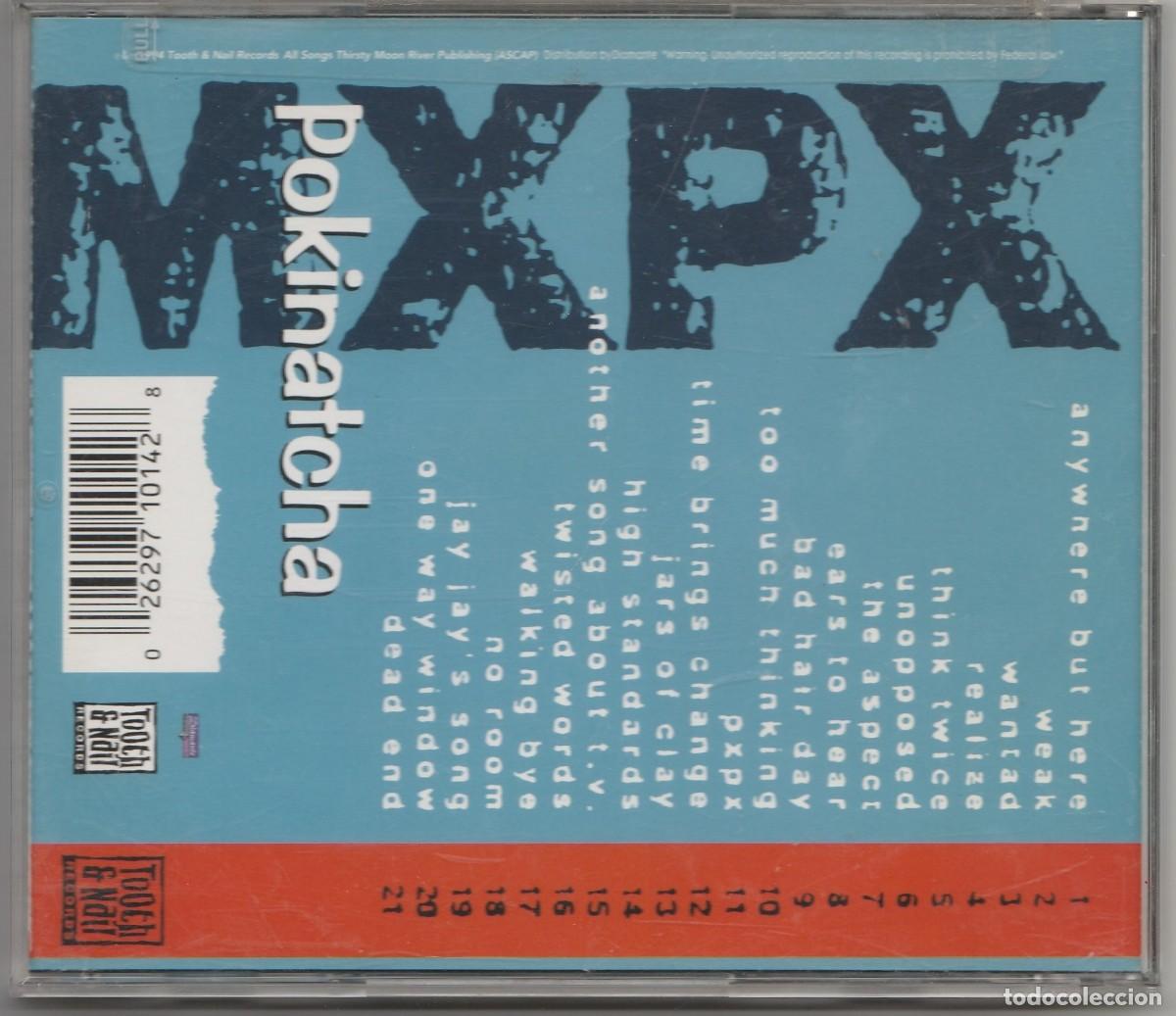 CDs de m&uacute;sica: CD MPXPX - POKINATCHA - HARDCORE PUNK - Foto 2