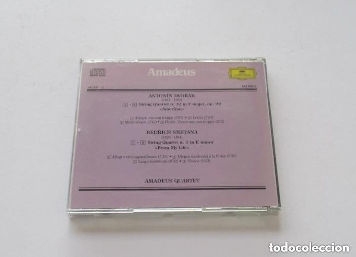 CDs de m&uacute;sica: DVORAK, SMETANA - CUARTETO DE CUERDA - Foto 3