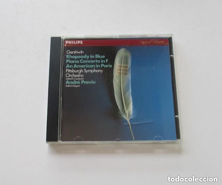 CDs de m&uacute;sica: GERSHWIN - PITTSBURGH SYMPHONY ORCHESTRA, ANDRE PREVIN - Foto 1