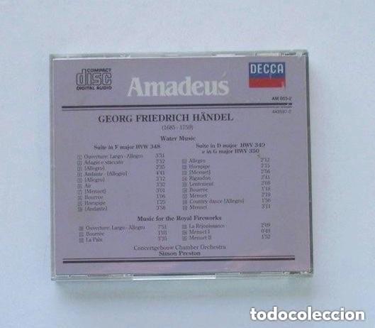 CDs de m&uacute;sica: HAENDEL - SIMON PRESTON - Foto 3