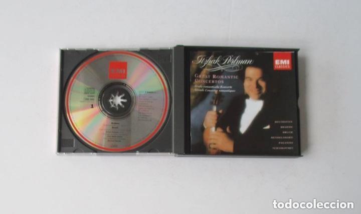 CDs de m&uacute;sica: ITZHAK PERMIAN GREAT ROMANTIC CONCERTOS - 3CD - Foto 2
