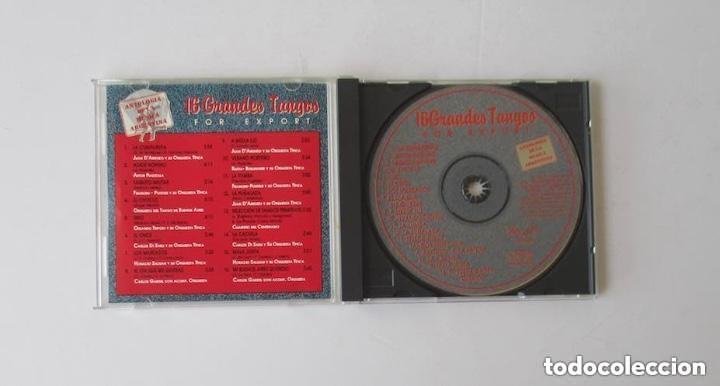 CDs de m&uacute;sica: 16 GRANDES TANGOS FOR EXPORT - Foto 2