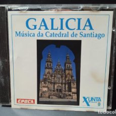 CDs de Música: CD GALICIA MUSICA DE LA CATEDRAL DE SANTIAGO DE COMPOSTELA (1666-1822). EPOCA PEPETO