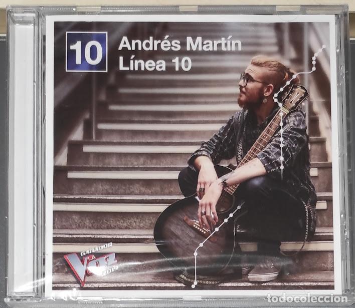 CDs de M&uacute;sica: Andr&eacute;s Mart&iacute;n-L&iacute;nea 10- CD Universal 2019. Nuevo, precintado.