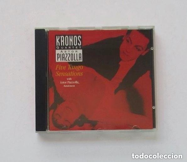 CDs de m&uacute;sica: ASTOR PIAZZOLLA - FIVE TANGO SENSATIONS - Foto 1