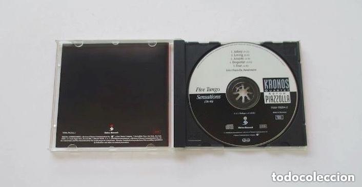 CDs de m&uacute;sica: ASTOR PIAZZOLLA - FIVE TANGO SENSATIONS - Foto 2