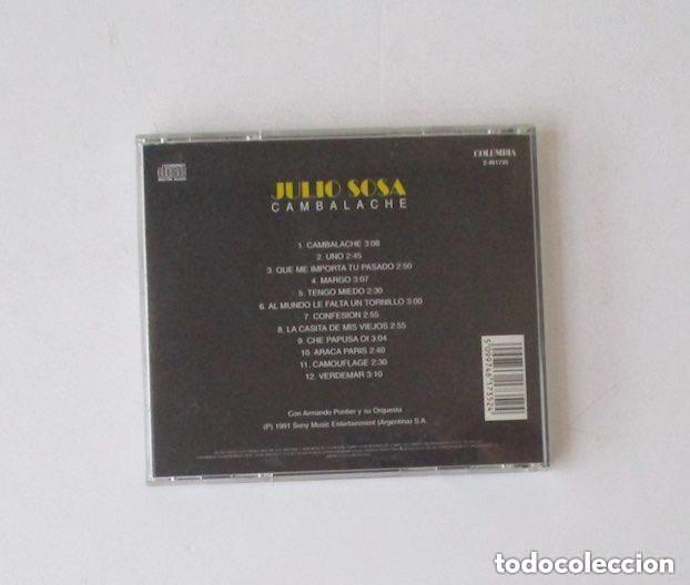 CDs de m&uacute;sica: JULIO SOSA - CAMBALACHE - Foto 3