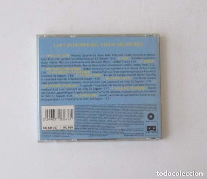 CDs de m&uacute;sica: LAS CANCIONES DEL TANGO ARGENTINO - Foto 3