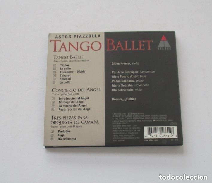 CDs de m&uacute;sica: TANGO BALLET - ASTOR PIAZZOLLA - Foto 3