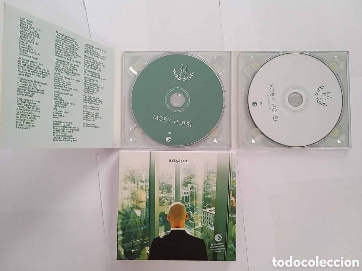 CDs de m&uacute;sica: MOBY - HOTEL - 2 CD DELUXE EDITION - Foto 6