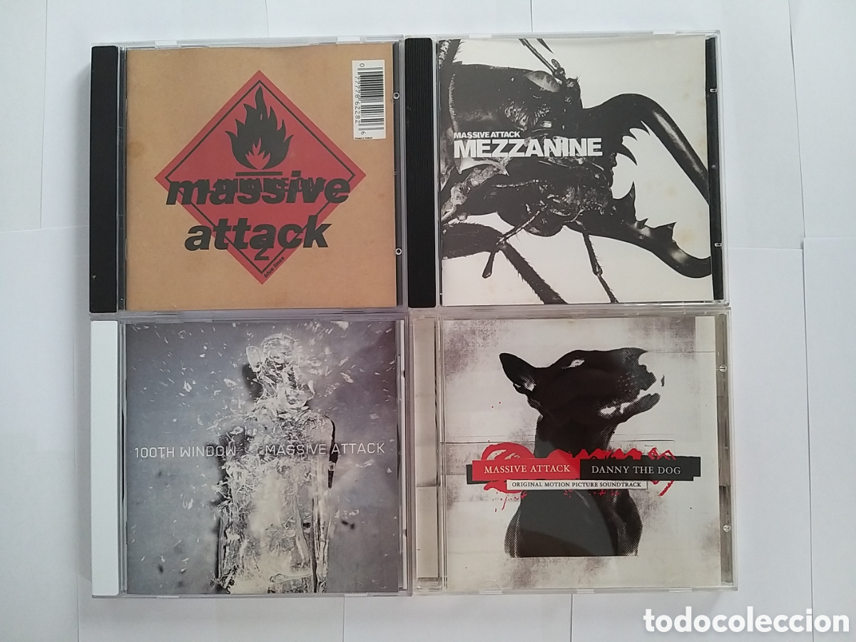 CDs de m&uacute;sica: MASSIVE ATTACK LOTE 4 CDS - Foto 1