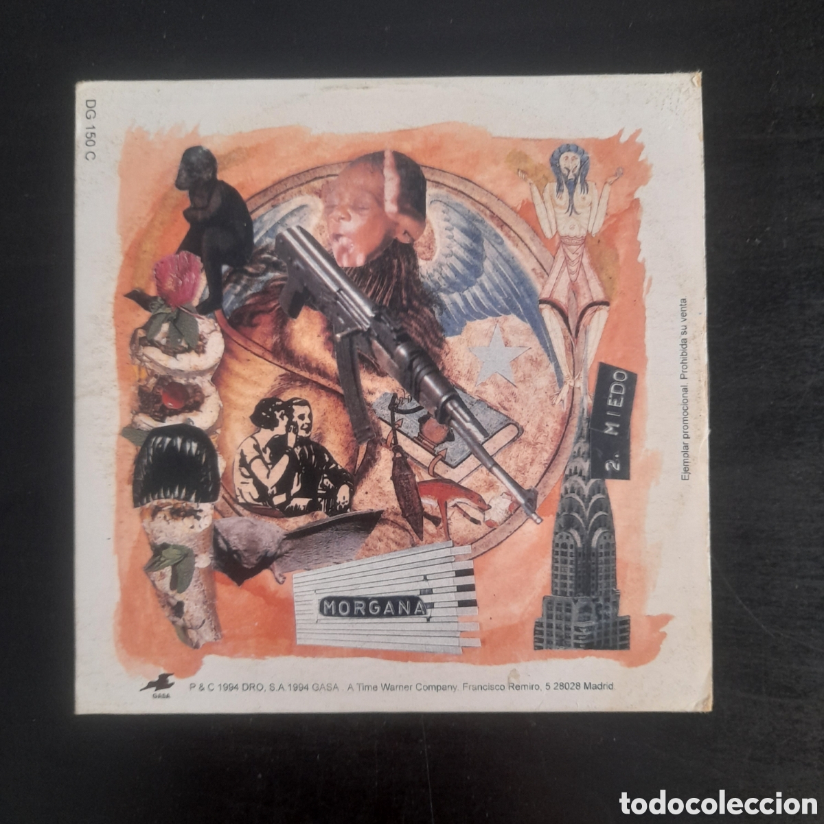 CDs de m&uacute;sica: Morgana &ndash; Bichos. CD, Single, Promo 1994 - Foto 1