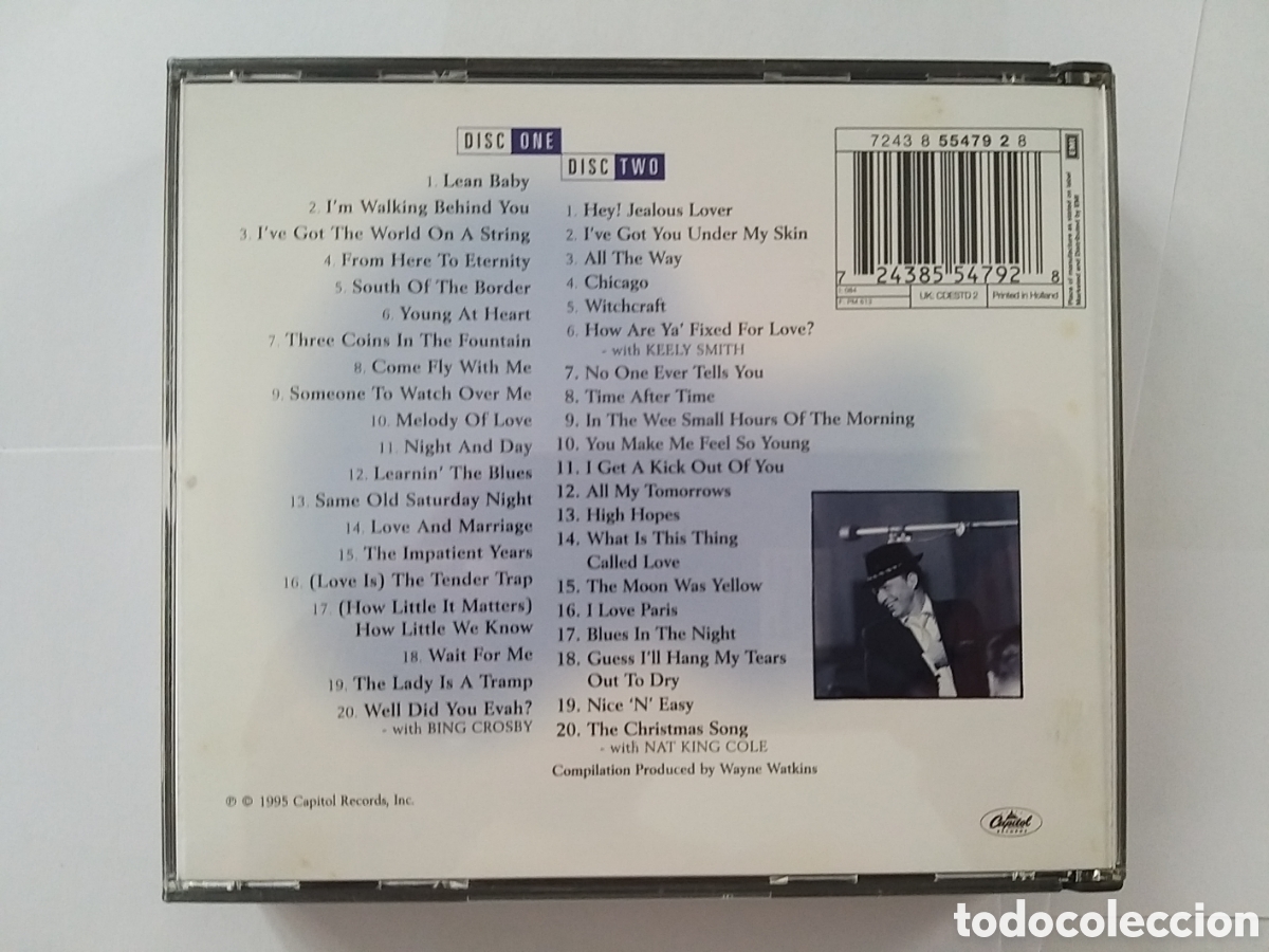 CDs de m&uacute;sica: FRANK SINATRA - ALL THE BEST - 2 CD SET - Foto 2
