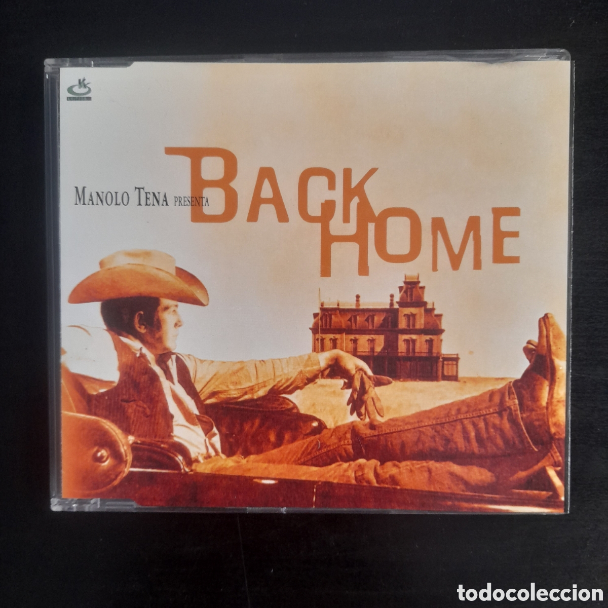 CDs de m&uacute;sica: Manolo Tena &ndash; Back Home. CD, Single, Promo 2000 - Foto 1