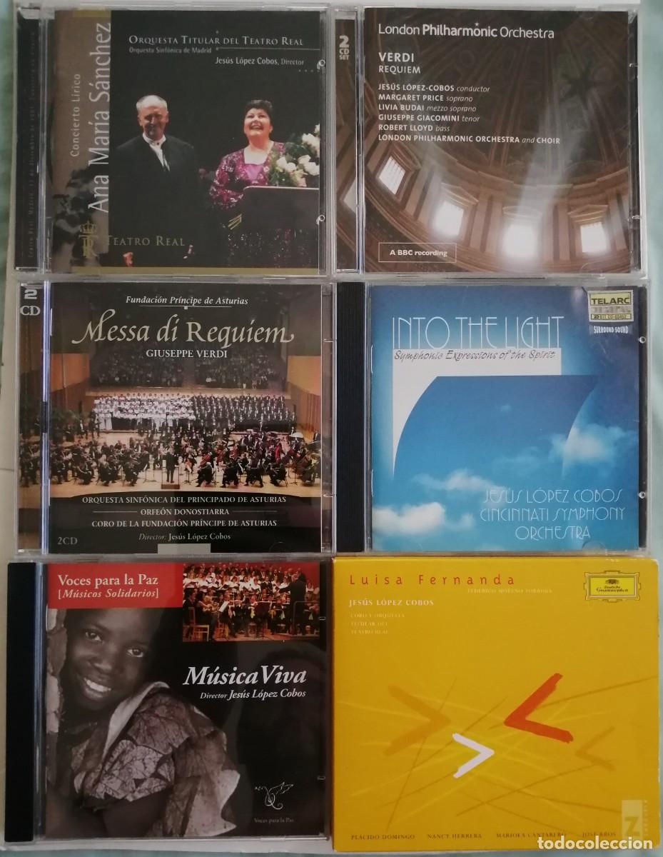 CDs de m&uacute;sica: LOTE DE 9 CDS DE JES&Uacute;S L&Oacute;PEZ COBOS - Foto 1