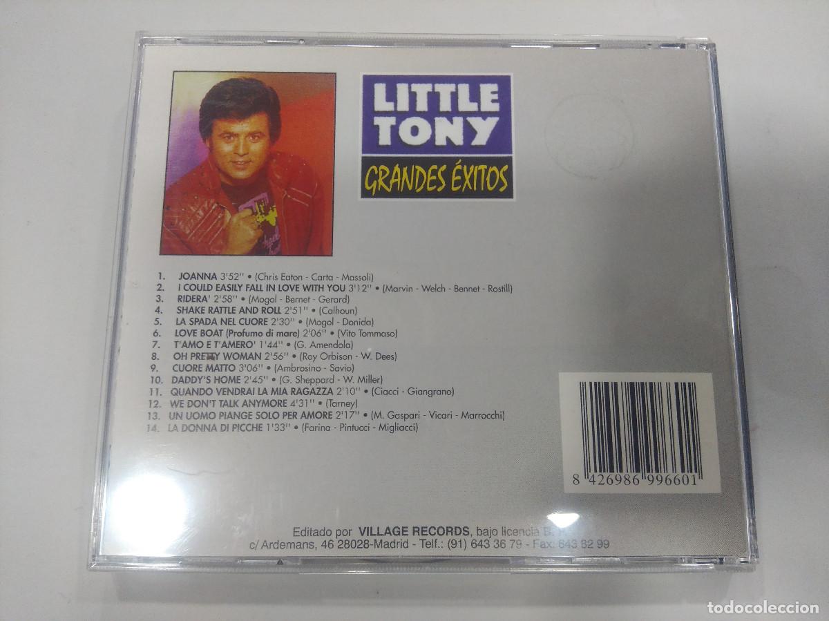 CDs de m&uacute;sica: LITTLE TONY/GRANDES EXITOS/CD. - Foto 3
