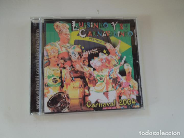 CDs de m&uacute;sica: LUISINHO Y SU CARNAVALINHO - CARNAVAL 2004 - CD - Foto 1