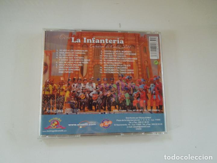 CDs de m&uacute;sica: CORO LA INFANTERIA - CARNAVAL DE CADIZ 2011 - CD - Foto 2