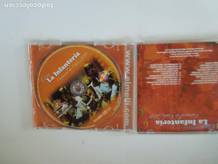 CDs de m&uacute;sica: CORO LA INFANTERIA - CARNAVAL DE CADIZ 2011 - CD - Foto 3