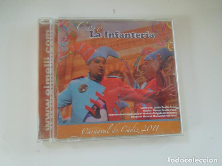 CDs de m&uacute;sica: CORO LA INFANTERIA - CARNAVAL DE CADIZ 2011 - CD - Foto 1