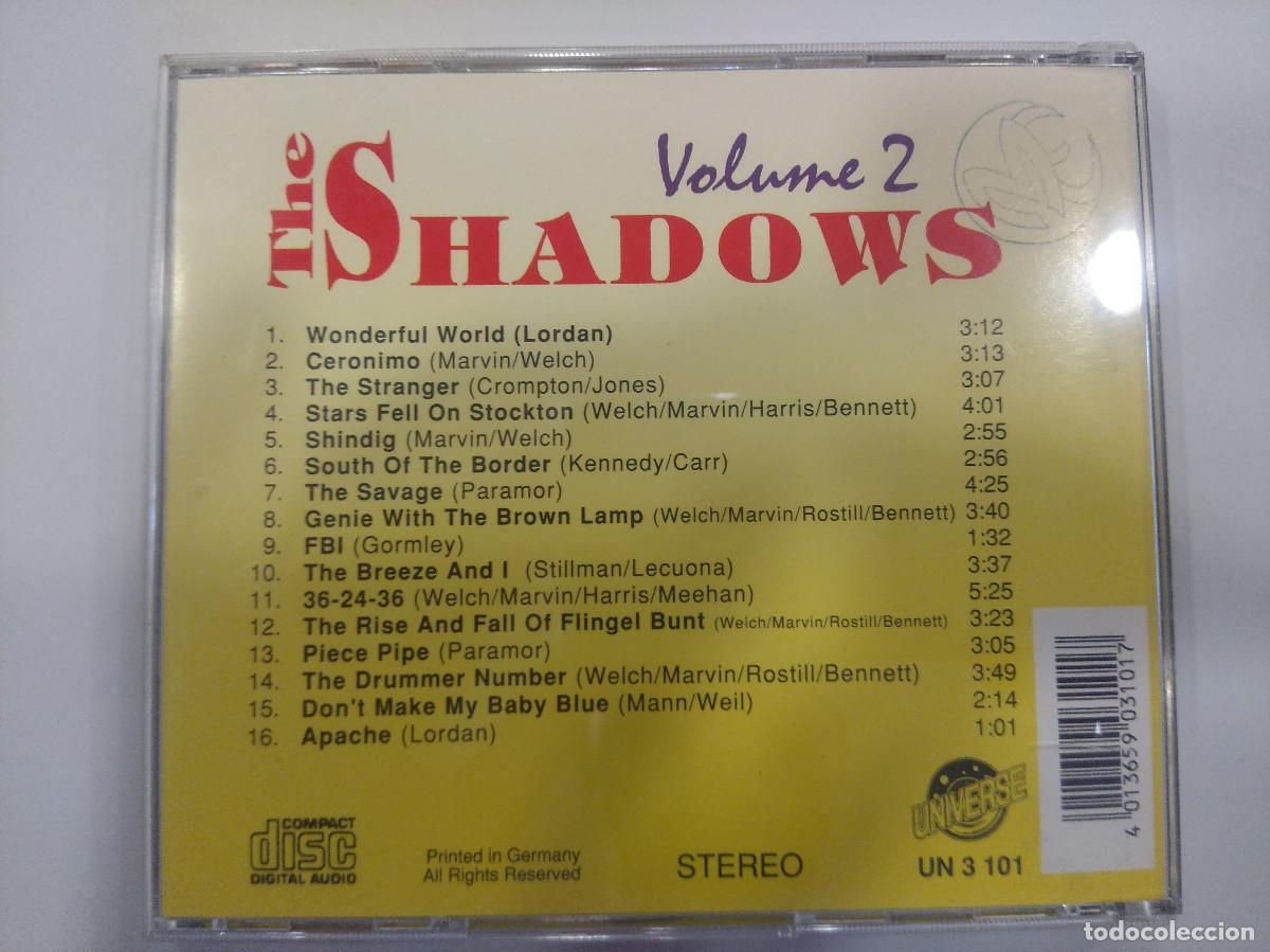 CDs de m&uacute;sica: THE SHADOWS/VOL 2/CD. - Foto 3