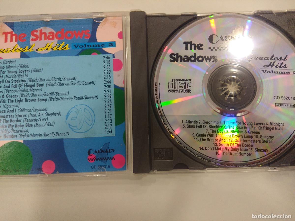 CDs de m&uacute;sica: THE SHADOWS/GRATEST HITS VOLUME 2/CD. - Foto 2