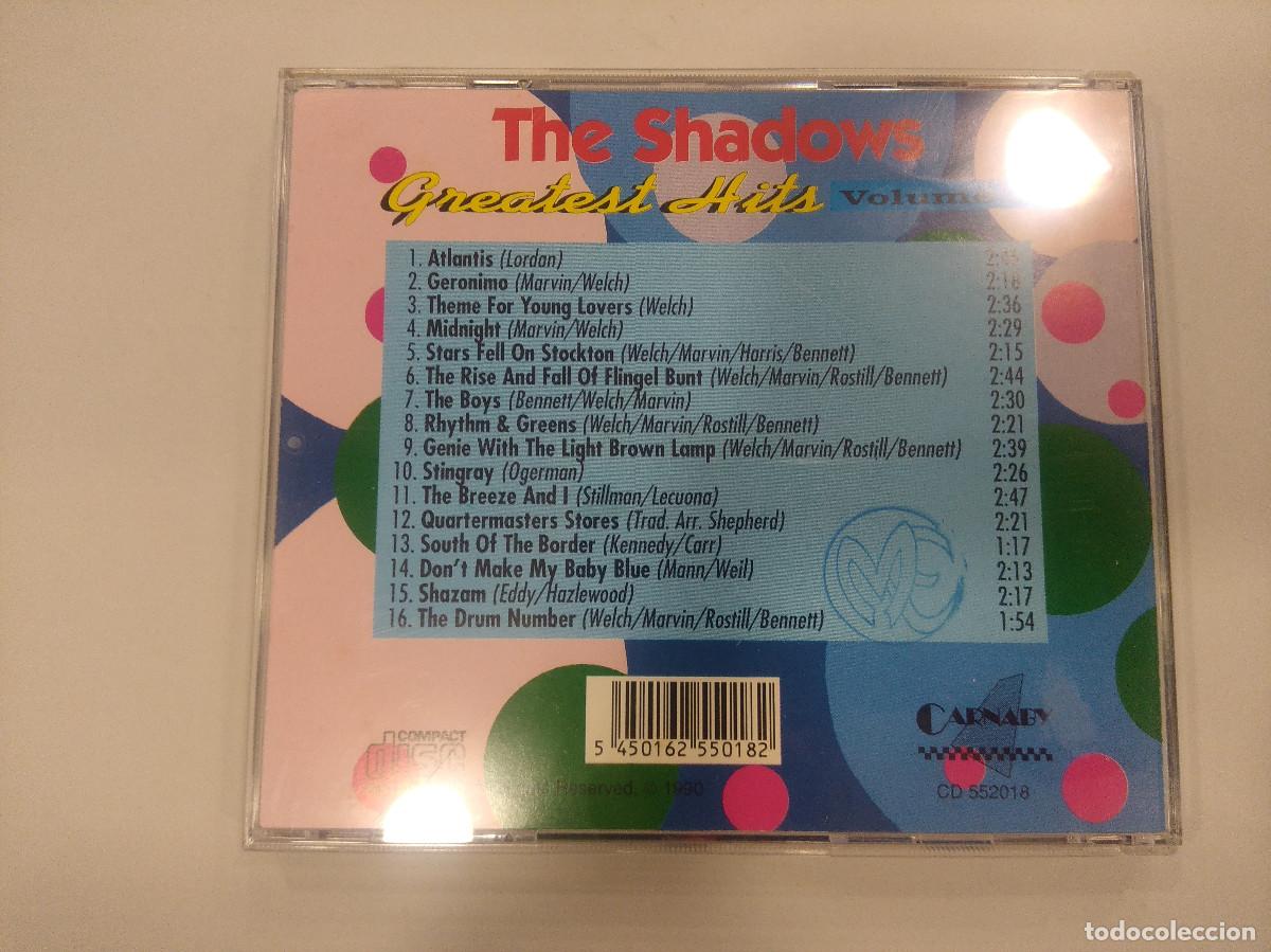 CDs de m&uacute;sica: THE SHADOWS/GRATEST HITS VOLUME 2/CD. - Foto 3