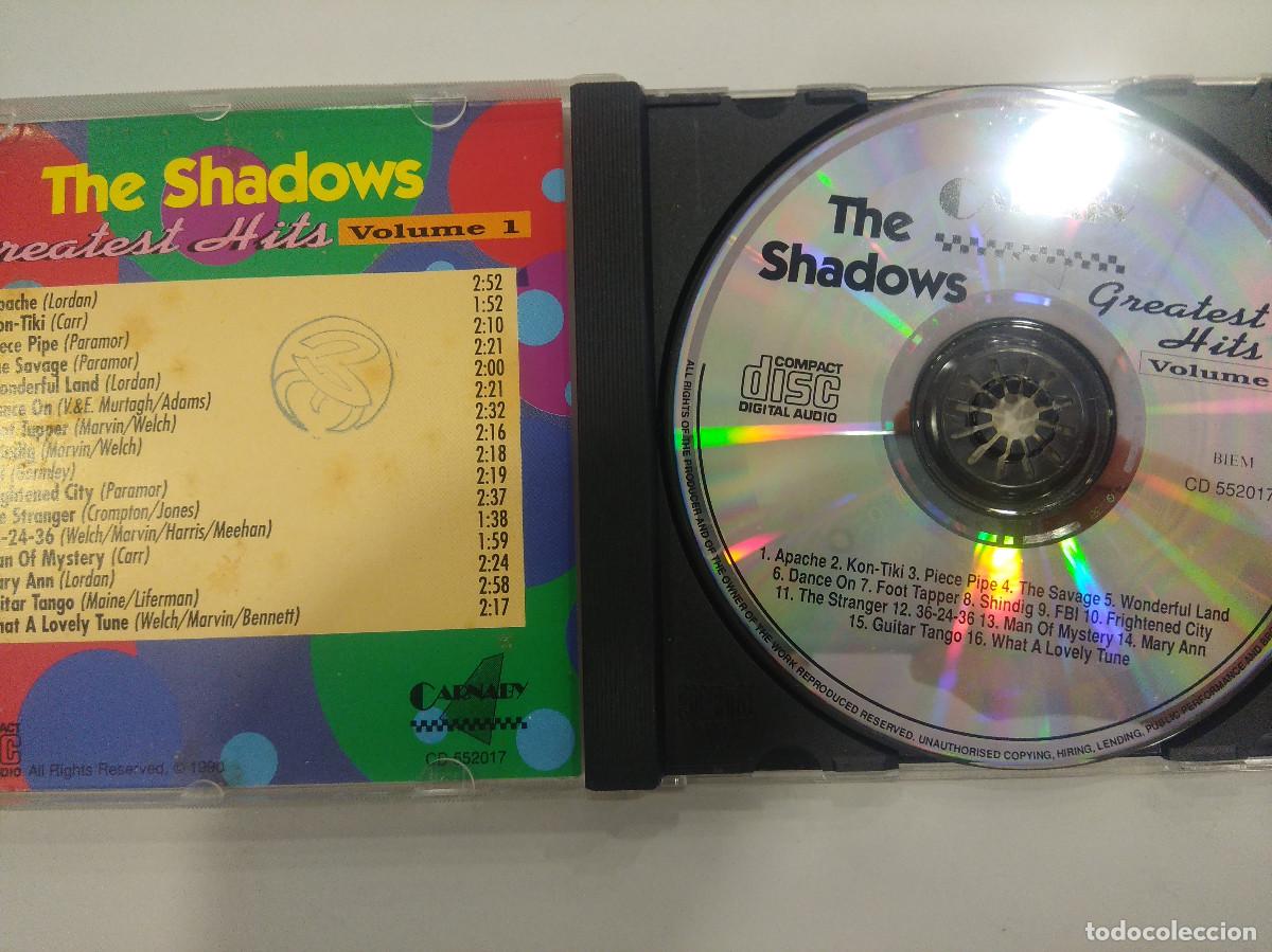 CDs de m&uacute;sica: THE SHADOWS/GRATEST HITS VOLUME 1/CD. - Foto 2