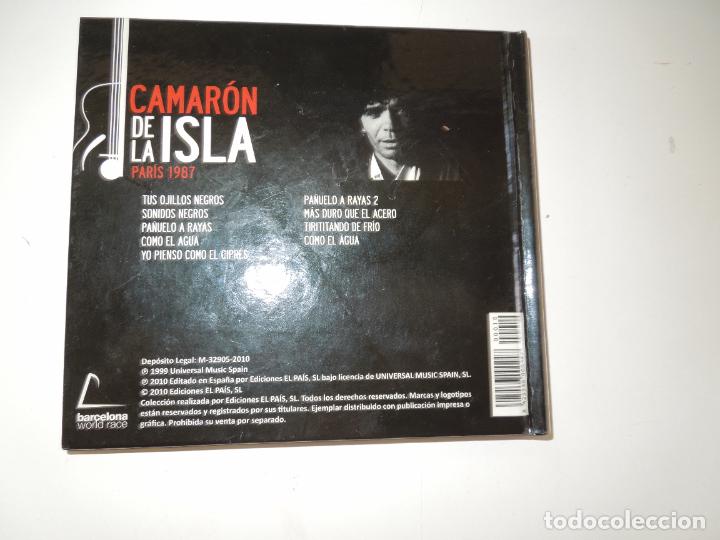 CDs de m&uacute;sica: CAMARON DE LA ISLA - PARIS 1987- VOL 10 - CD+LIBRETO - Foto 2