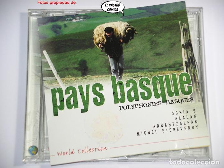 CDs de m&uacute;sica: Pays Basque, Polyphonies Basques, CD Universal, 1999, excelente estado - Foto 1