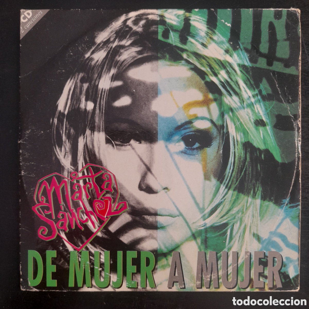 CDs de m&uacute;sica: Marta S&aacute;nchez &ndash; De Mujer A Mujer. CD, Single, Cardsleeve - Foto 1