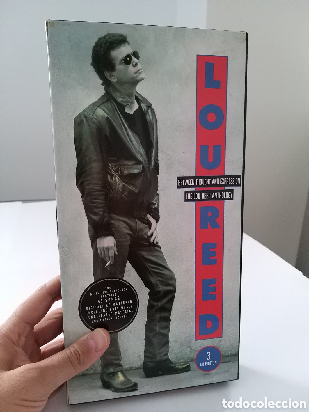 CDs de m&uacute;sica: LOU REED - THE ANTHOLOGY - BETWEEN THOUGHT AND EXPRESSION - 3 CD BOX SET - Foto 4