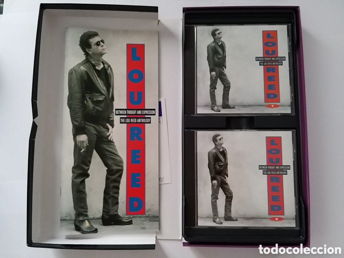 CDs de m&uacute;sica: LOU REED - THE ANTHOLOGY - BETWEEN THOUGHT AND EXPRESSION - 3 CD BOX SET - Foto 5