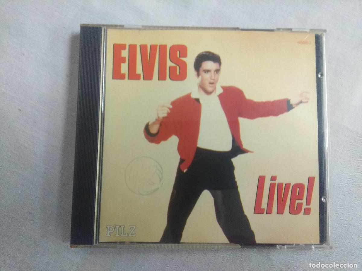 CDs de m&uacute;sica: ELVIS PRESLEY/LIVE/CD. - Foto 1