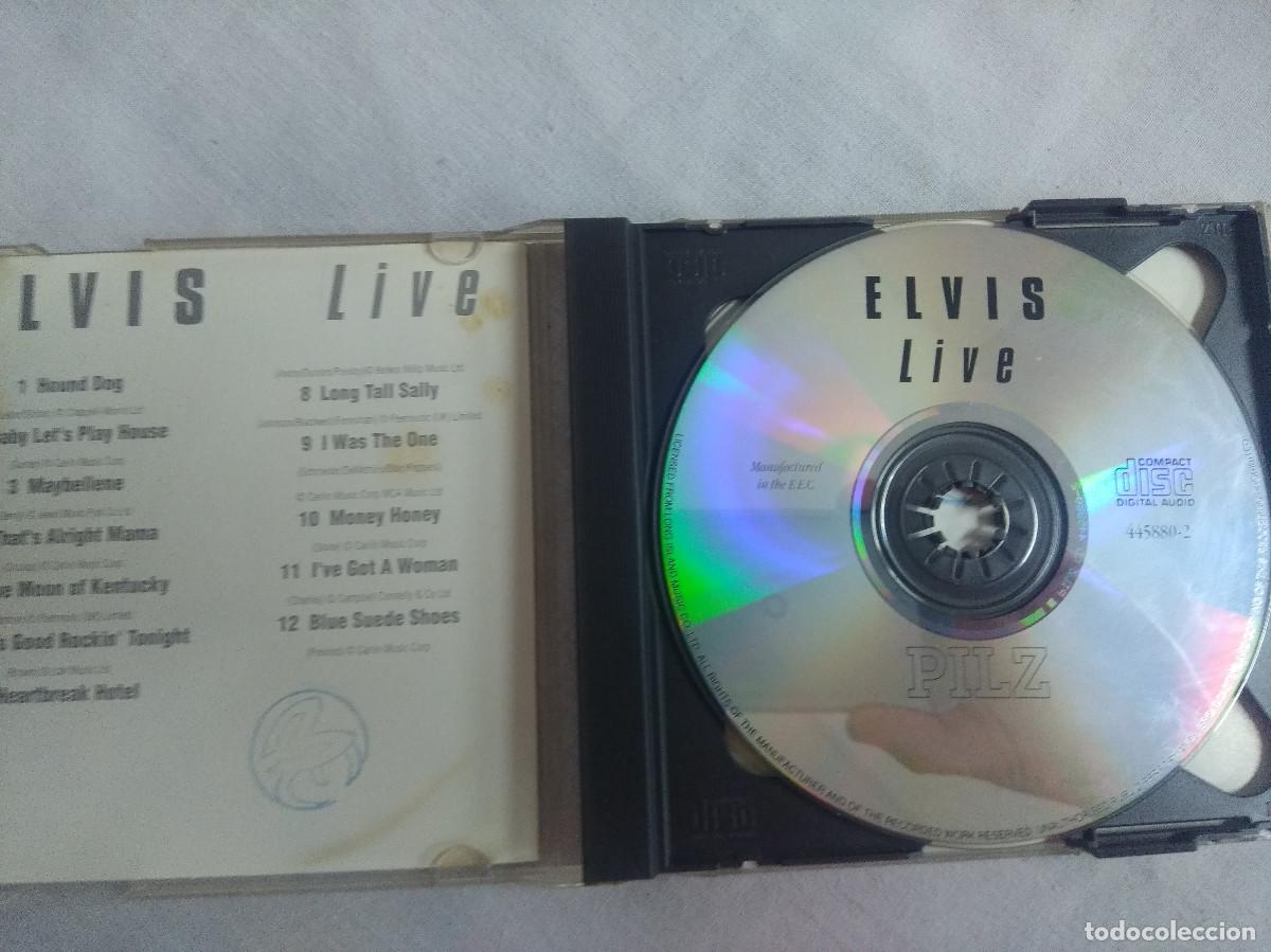 CDs de m&uacute;sica: ELVIS PRESLEY/LIVE/CD. - Foto 2