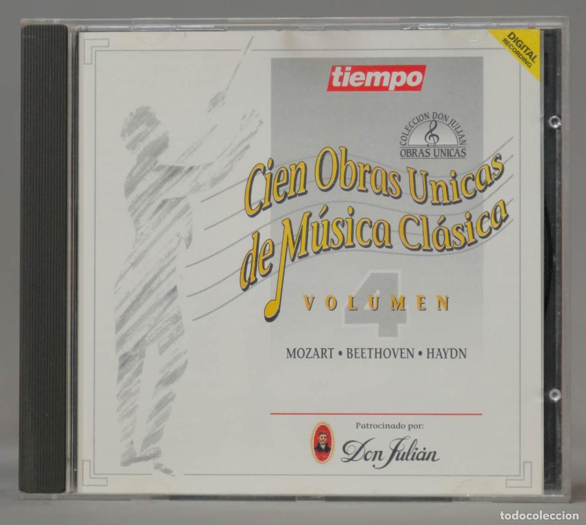CD de M&uacute;sica: CD. CIEN OBRAS UNICAS DE MUSICA CLASICA. VOL 4
