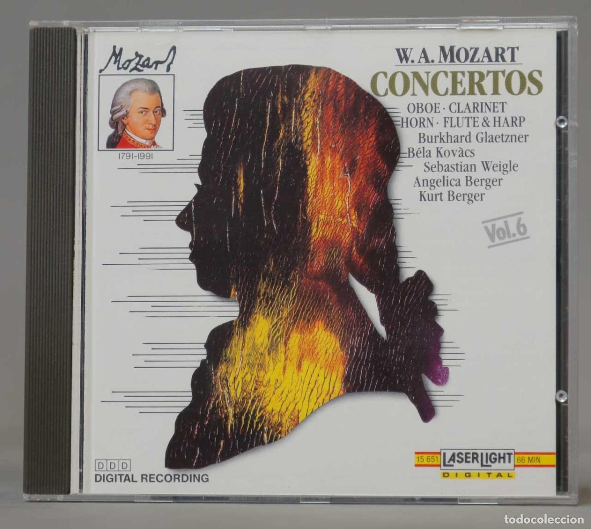 CDs de m&uacute;sica: CD. W.A. Mozart &ndash; Concertos - Foto 1