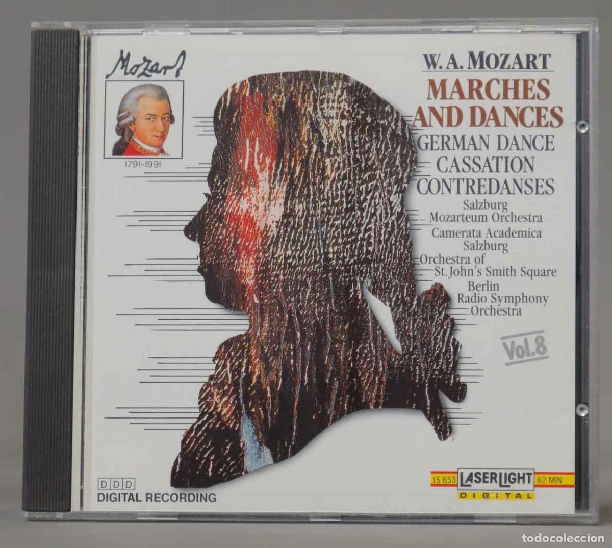 Music CDs: CD. Marches and Dances - German Dance, Cassation, Contredanses. MOZART