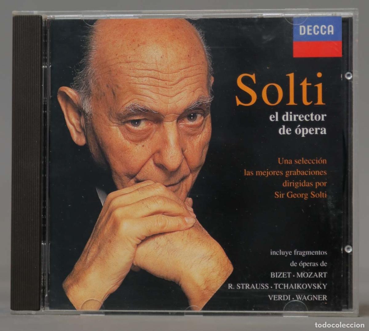 CDs de m&uacute;sica: CD. SOLTI. EL DIRECTOR DE OPERA - Foto 1